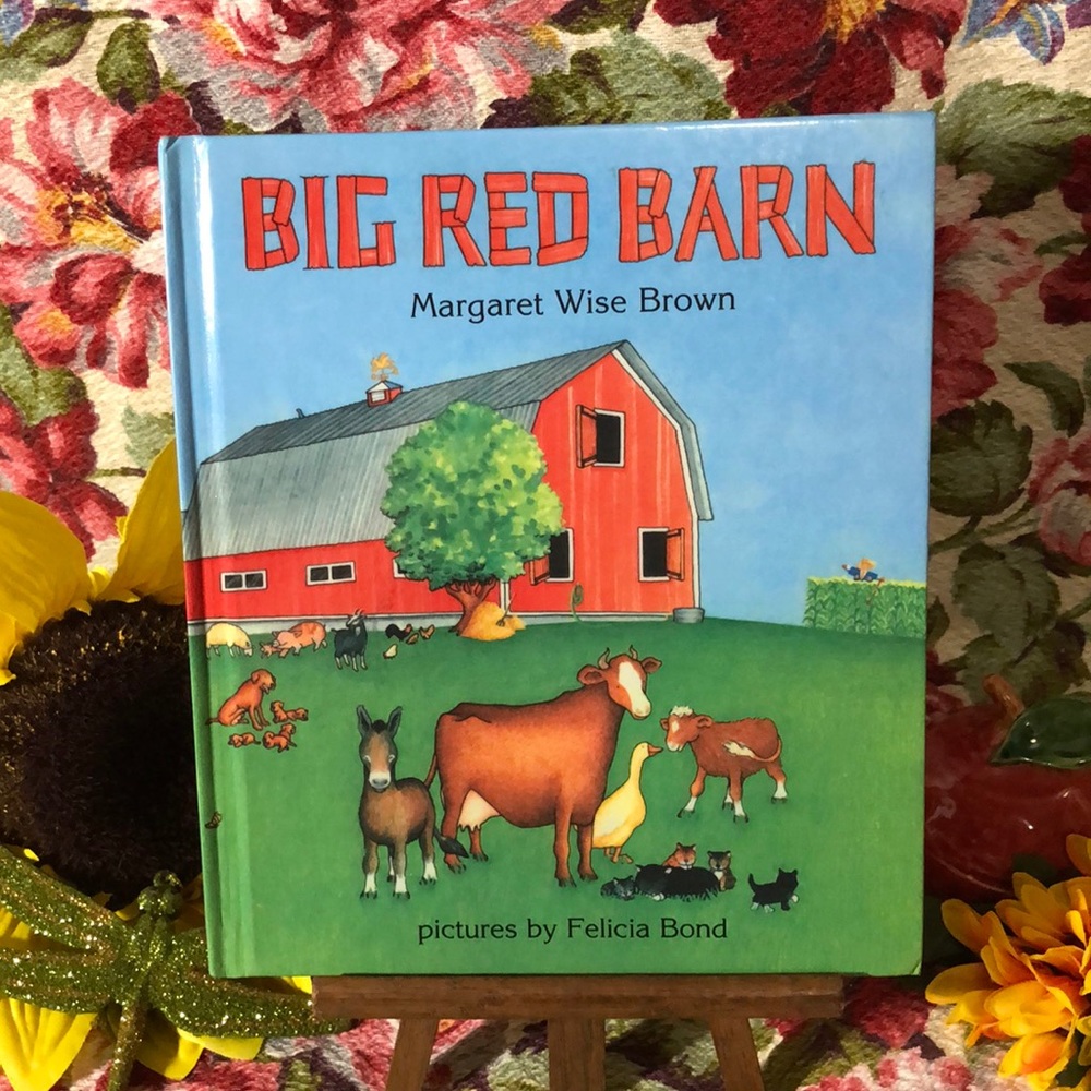 Big Red Barn by Margaret Wise Brown HC Weekly Reader 1989